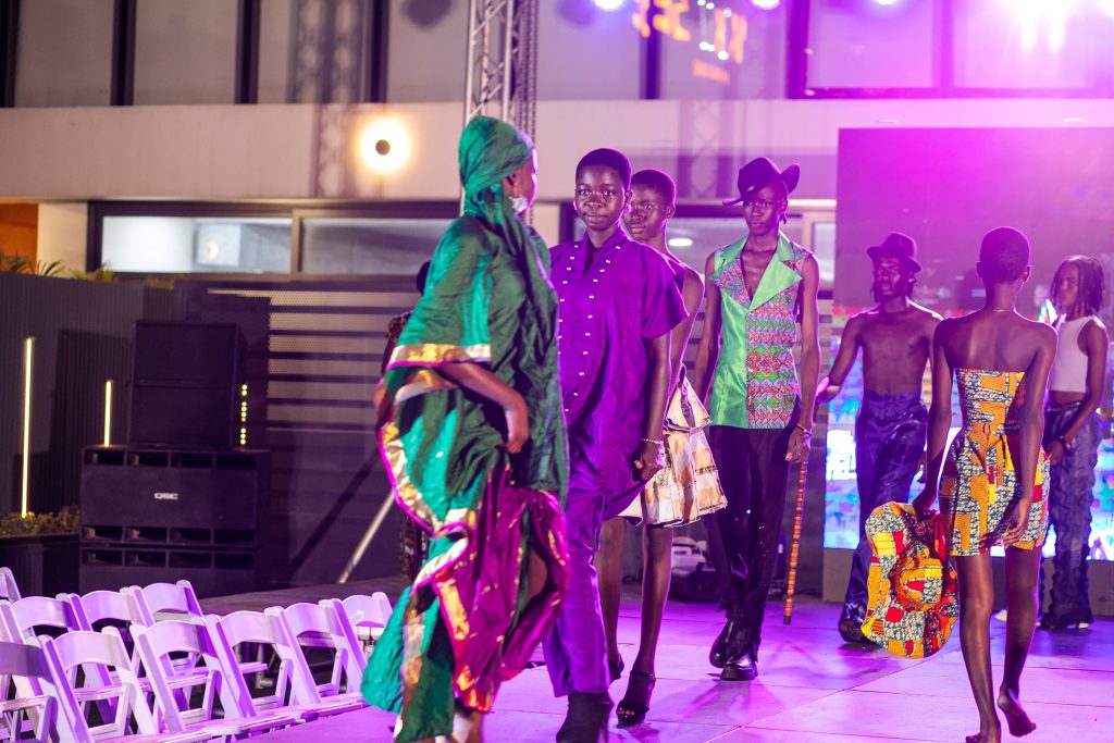 African Fashion Runway Show Models